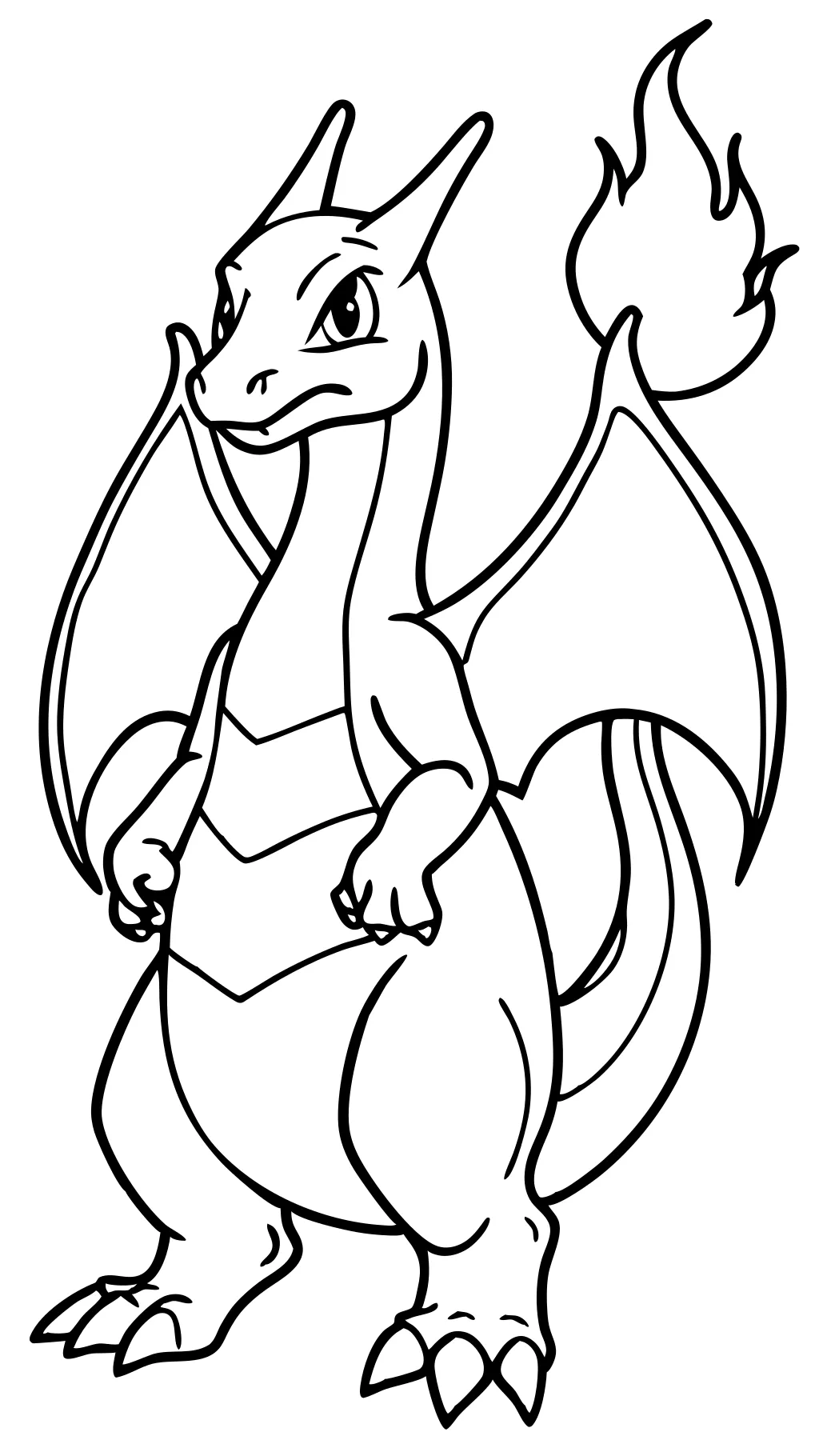 coloring pages of charizard